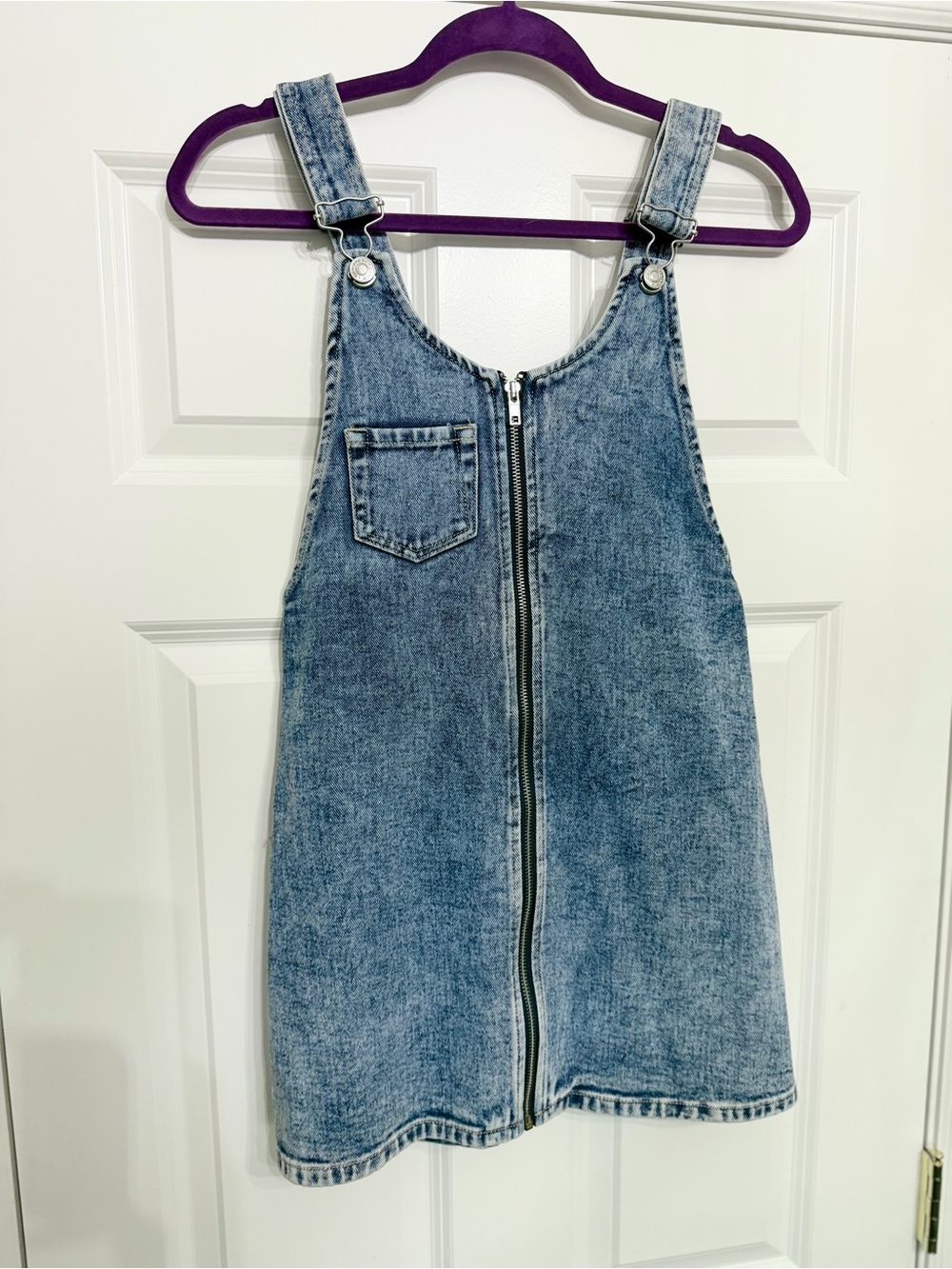 Denim Jumper Dress